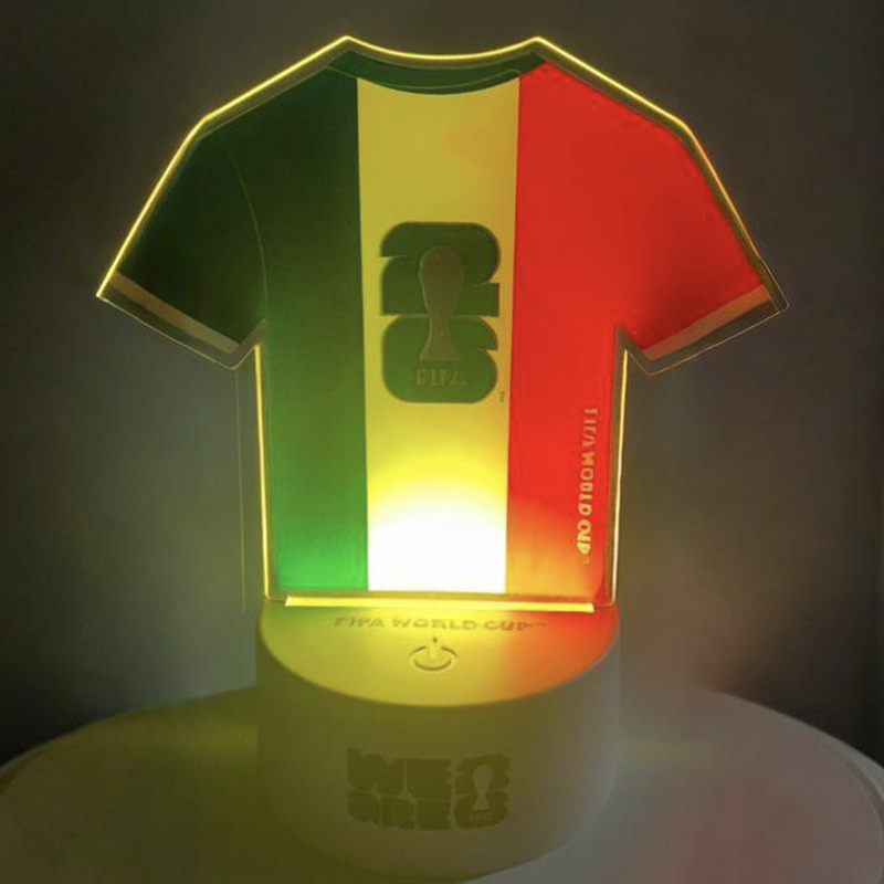 FWC26 ACRYLIC LAMP WITH CHANGING LIGHT FWL22