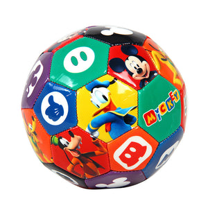 Disney 3D Size 2 Soccer Ball 15cm Children Sports Ball Recreative Indoor Outdoor Ball for Kids Toddlers Girls Boys Children School