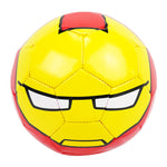 Load image into Gallery viewer, 3D Size 2 Soccer Ball Marvel Iron Man 15cm Children Sports Ball Recreative Indoor Outdoor Ball for Kids Toddlers Girls Boys Children School
