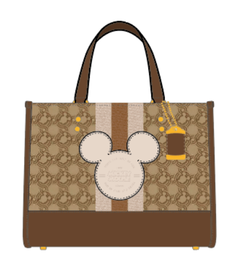 Disney Fashion Lady Bag MickeyMouse PU Shoulder Bag