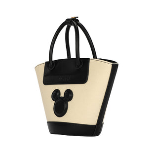 Disney Mickey Mouse Univeral Fashion Lady PU+Canvas bag