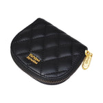 画像をギャラリービューアに読み込む, Disney Minnie Mouse Black Small Card Bag DHF22190-B1
