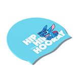 Load image into Gallery viewer, Disney Stitch Silicone Swimming Cap
