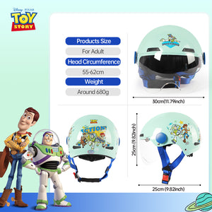 Disney Lotso/Stitch/Buzz lightyer Adjustable Helmet - Adult Lovely and Safety Integrally 23338