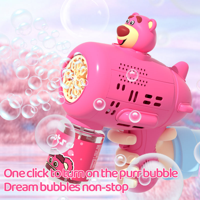 Disney 3D Lotso Figure Bubble Toy Children Outdoor Toys 23337