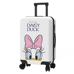 ディズニー デイジー・ホワイト スーツケース 20インチ/24インチ DH20312-M/DH20313-M