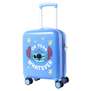 Disney Stitch Traveling Trolley Suitcase 16'' DH23776-ST