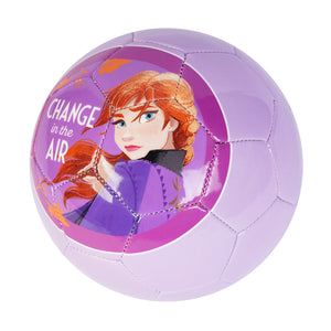 3D Size 2 Soccer Ball Disney Frozen Anna 15cm Children Sports Ball Recreative Indoor Outdoor Ball for Kids Toddlers Girls Boys Children School