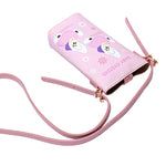 Load image into Gallery viewer, Disney ALICE in WONDERLAND Fashion Casual PVC Phone Bag DHF41510-BO

