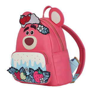 Disney Lotso Backpack Cartoon Cute Fashion PU Bag Luxury Bag OOTD Style DHF23863-LO1