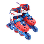 画像をギャラリービューアに読み込む, Marvel Captain Amercian Kids Roller Skate Combo Set Pink 2024 New Design
