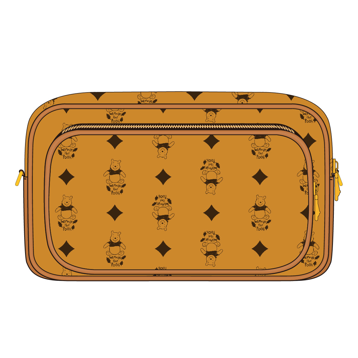 Disney Winnie The Pool Upgrade Pu Fashion Lady Bag