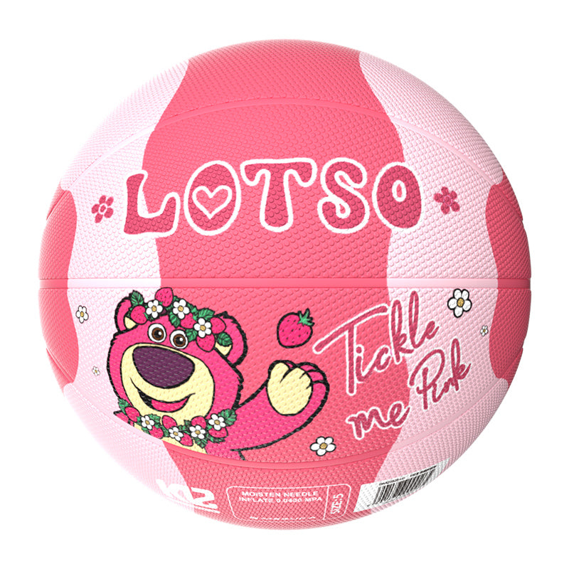 Disney Lotso Judy Basketball For Children Size5 Ball Training High Elastic And Wear-resistant Rubber Basketball 22325