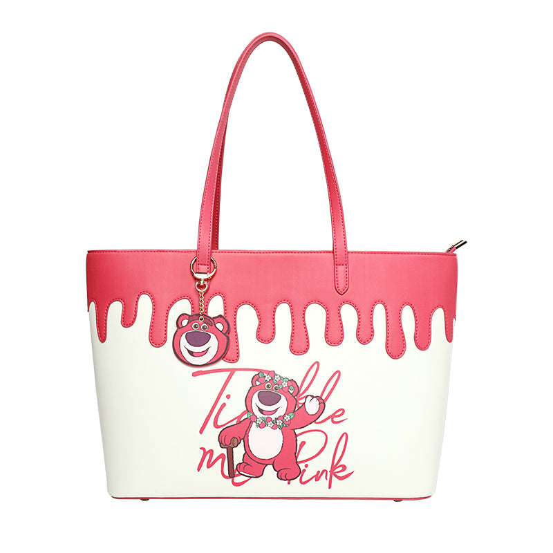 Disney Lotso Shoulder Tote Bag Fashion Bag Luxury OOTD Style DH22168-LO