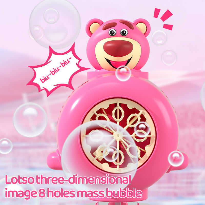 Disney 3D Lotso Figure Bubble Toy Children Outdoor Toys 23337