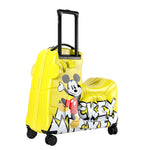 画像をギャラリービューアに読み込む, Disney IP Mickey Ride-on Suitcase DH22711-A Carry-on luggage case with wheels
