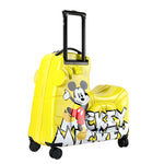 Load image into Gallery viewer, Disney IP Mickey Ride-on Suitcase DH22711-A Carry-on luggage case with wheels
