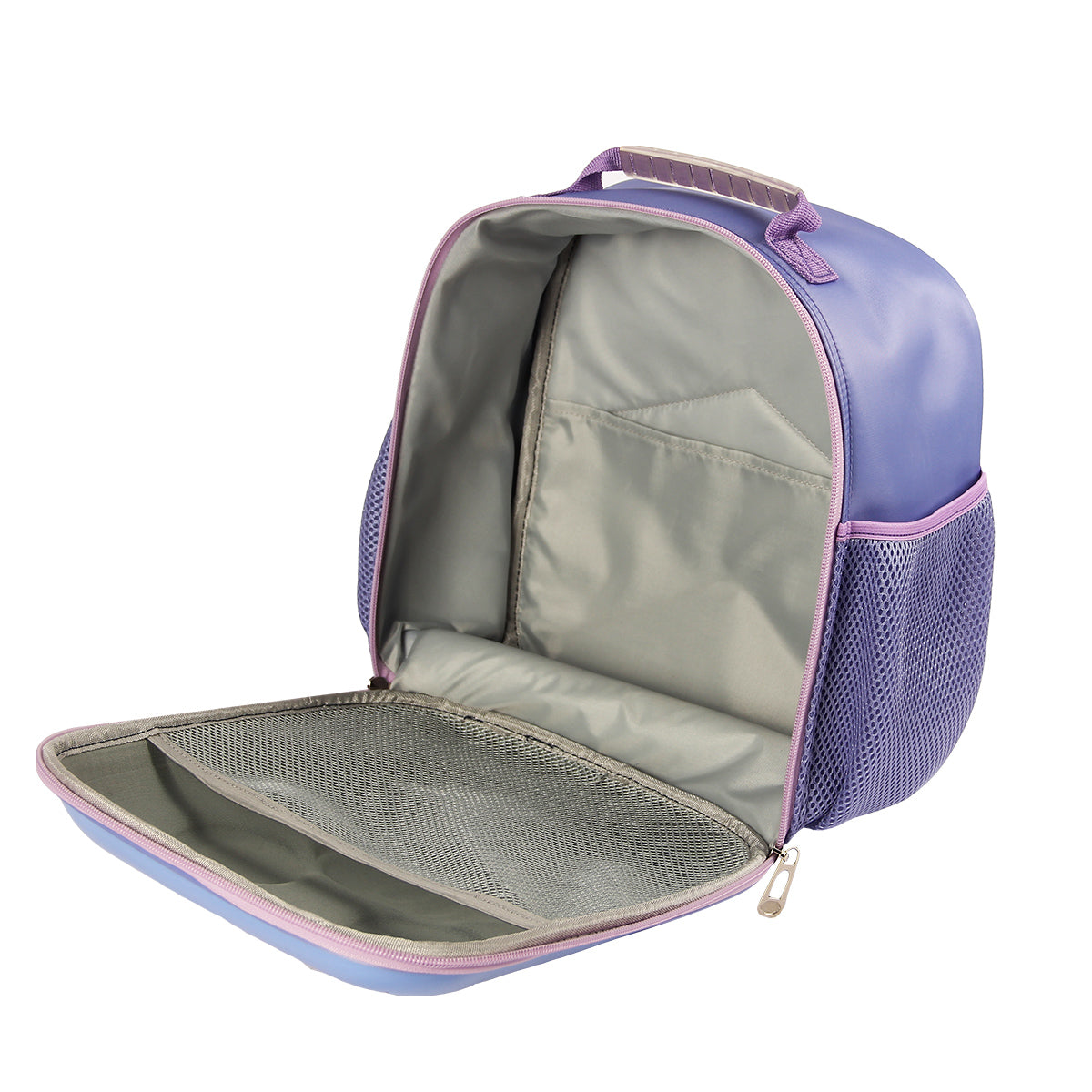 Disney Mickey Minnie Squared-shape Hardshell Backpack For Children DHF20295-A/DHF20295-B