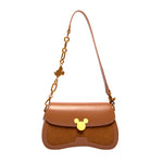 画像をギャラリービューアに読み込む, Disney IP Mickey cartoon cute fashion shoulder bag DHF22195-A2
