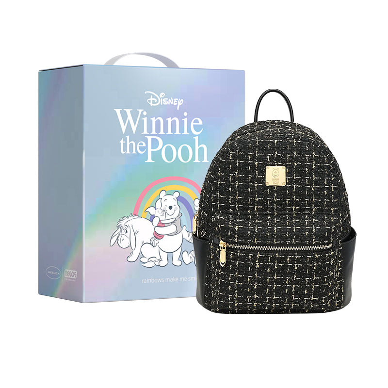 Disney WINNIE THE POOH Fashion Casual PU Backpack DHF41386-C