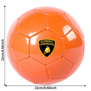 LFB331 AUTOMOBILI LAMBORGHINI MACHINE SEWING CARBON FIBER SOCCER BALL