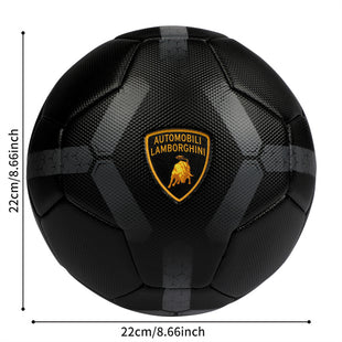 LFB881 AUTOMOBILI LAMBORGHINI MACHINE SEWING PVC SOCCER BALL DIAMOND TEXTURE