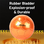 画像をギャラリービューアに読み込む, LFB771 AUTOMOBILI LAMBORGHINI MACHINE SEWING PVC SOCCER BALL METALLIC TEXTURE
