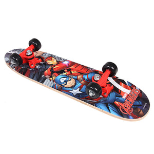 Marvel Captain America/ Spiderman Single kick skateboard 51347