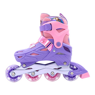 Disney Frozen Sofia Kids Roller Skate Combo Set Pink 2024 New Design