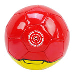 Load image into Gallery viewer, 3D Size 2 Soccer Ball Marvel Iron Man 15cm Children Sports Ball Recreative Indoor Outdoor Ball for Kids Toddlers Girls Boys Children School
