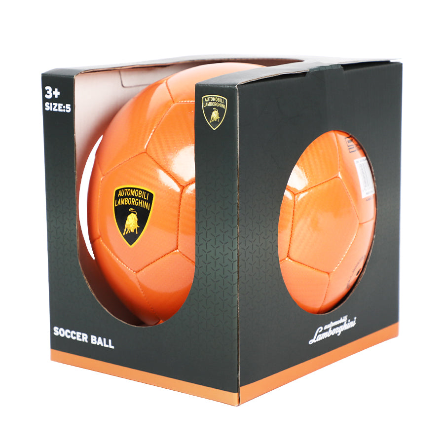 LFB331 AUTOMOBILI LAMBORGHINI MACHINE SEWING CARBON FIBER SOCCER BALL