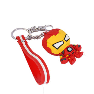 Marvel Iron Man Cartoon Cute Keychain Pendant