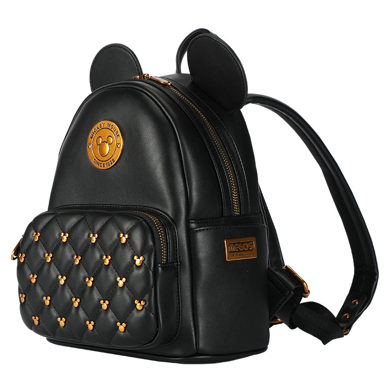 Disney Mickey Backpack Cartoon Cute Fashion PU Bag Luxury Bag OOTD Style DHF23863-A3