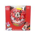 Load image into Gallery viewer, 3D Size 2 Soccer Ball Disney Minnie 15cm Children Sports Ball Recreative Indoor Outdoor Ball for Kids Toddlers Girls Boys Children School
