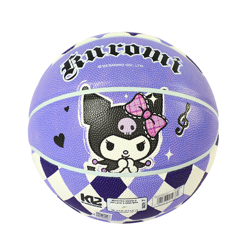 #7 Kids Basketball Children Sports Ball Hello Kitty Kuromi Recreative Indoor Outdoor Ball for Kids Toddlers Girls Boys Children School