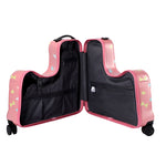画像をギャラリービューアに読み込む, Disney Mickey cartoon children trolley case can sit and ride luggage
