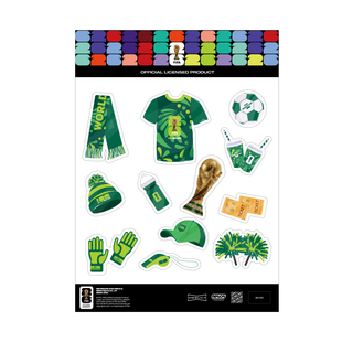 FWC26 DECORATIVE CAR STICKERS FWCS12