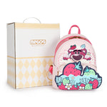 画像をギャラリービューアに読み込む, Disney Lotso Backpack Cartoon Cute Fashion PU Bag Luxury Bag OOTD Style DHF23863-LO
