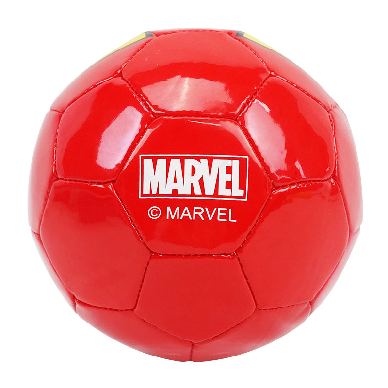 3D Size 2 Soccer Ball Marvel Iron Man 15cm Children Sports Ball Recreative Indoor Outdoor Ball for Kids Toddlers Girls Boys Children School
