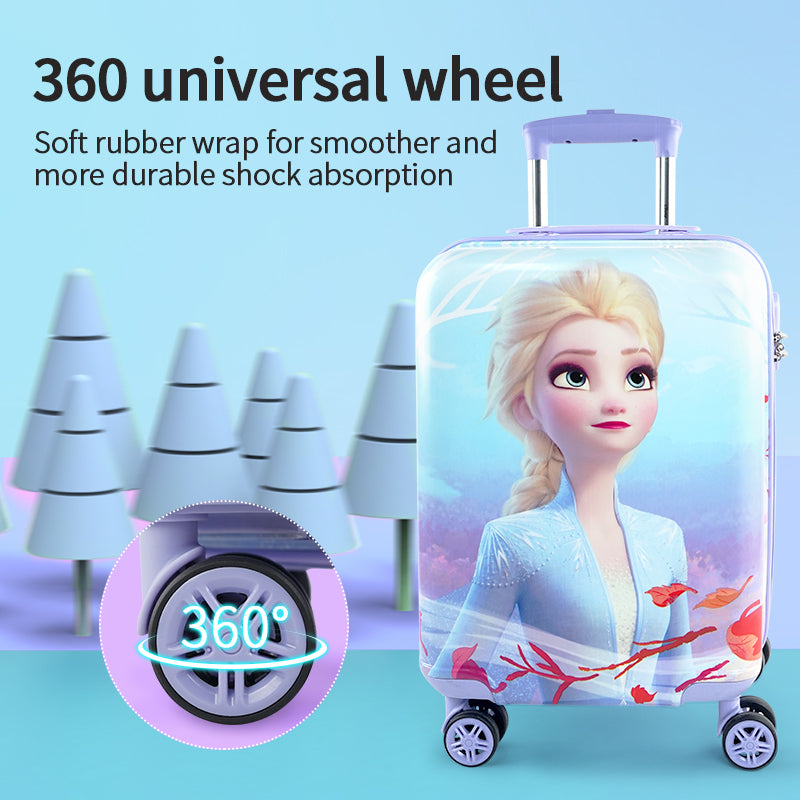 Disney Frozen IP Kids Suitcase 18inch DH19239-Q 3 layers composite structure lightweight suitcase