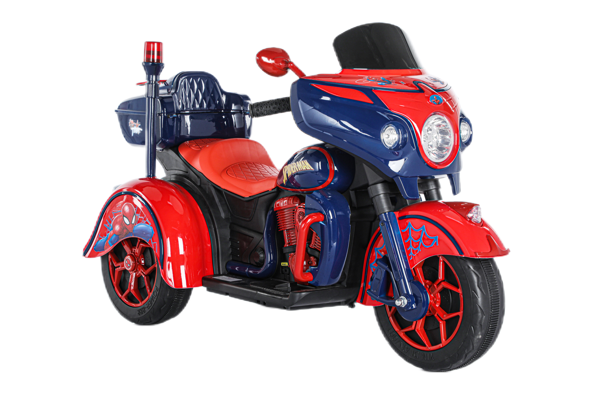 Mravel Spider-Man 2024 New Design Electric Push Kids Toy Motorbike