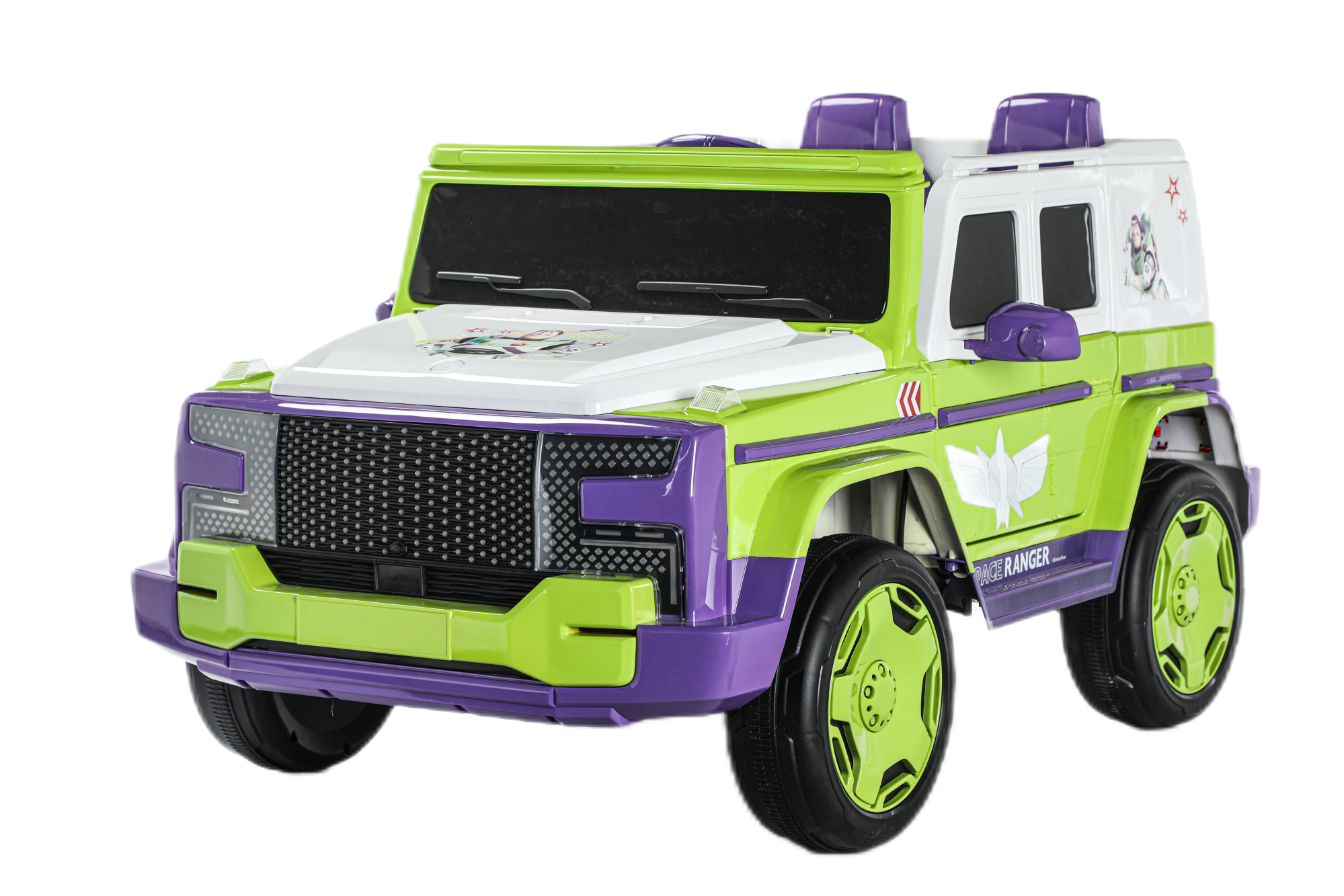 Disney  Buzz Lightyear 2024 New Design Electric Push Kids Toy Four Wheel Car