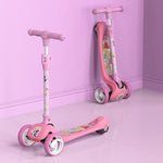 画像をギャラリービューアに読み込む, Disney Mickey Princess Foldable Twist Scooter 82009
