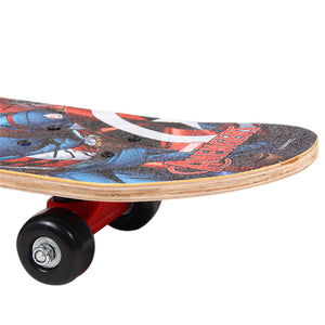 Marvel Captain America/ Spiderman Single kick skateboard 51347