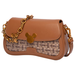 Disney Mickey Mouse Fashion Lady Shoulder PU Bag