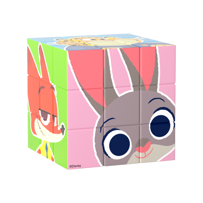 Disney Zootopia/Frozen Third-Order Rubik's Cube, Educational Toy 22277