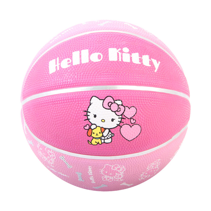 Hello Kitty rubber Basketball Outdoor Indoor Size 3 Game Basket Ball