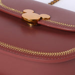 画像をギャラリービューアに読み込む, Disney Mickey Retro Fashion Wine Red Lady Bag DHF22190-A4
