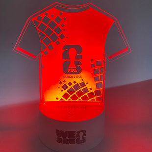 FWC26 ACRYLIC LAMP WITH CHANGING LIGHT FWL8