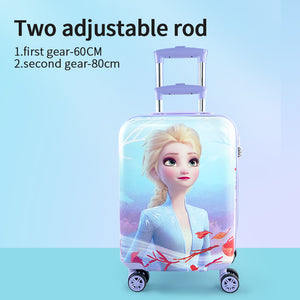 Disney Frozen IP Kids Suitcase 18inch DH19239-Q 3 layers composite structure lightweight suitcase